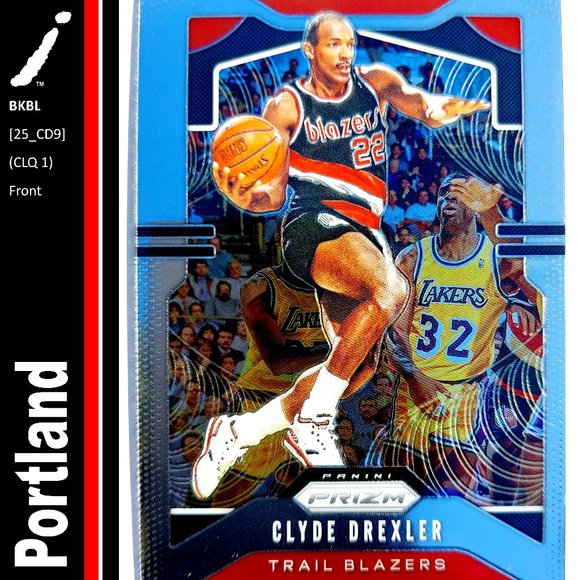 Portland Trailblazers (Clyde Drexler) - BKBL [25_CD9] - Picture 1 of 3